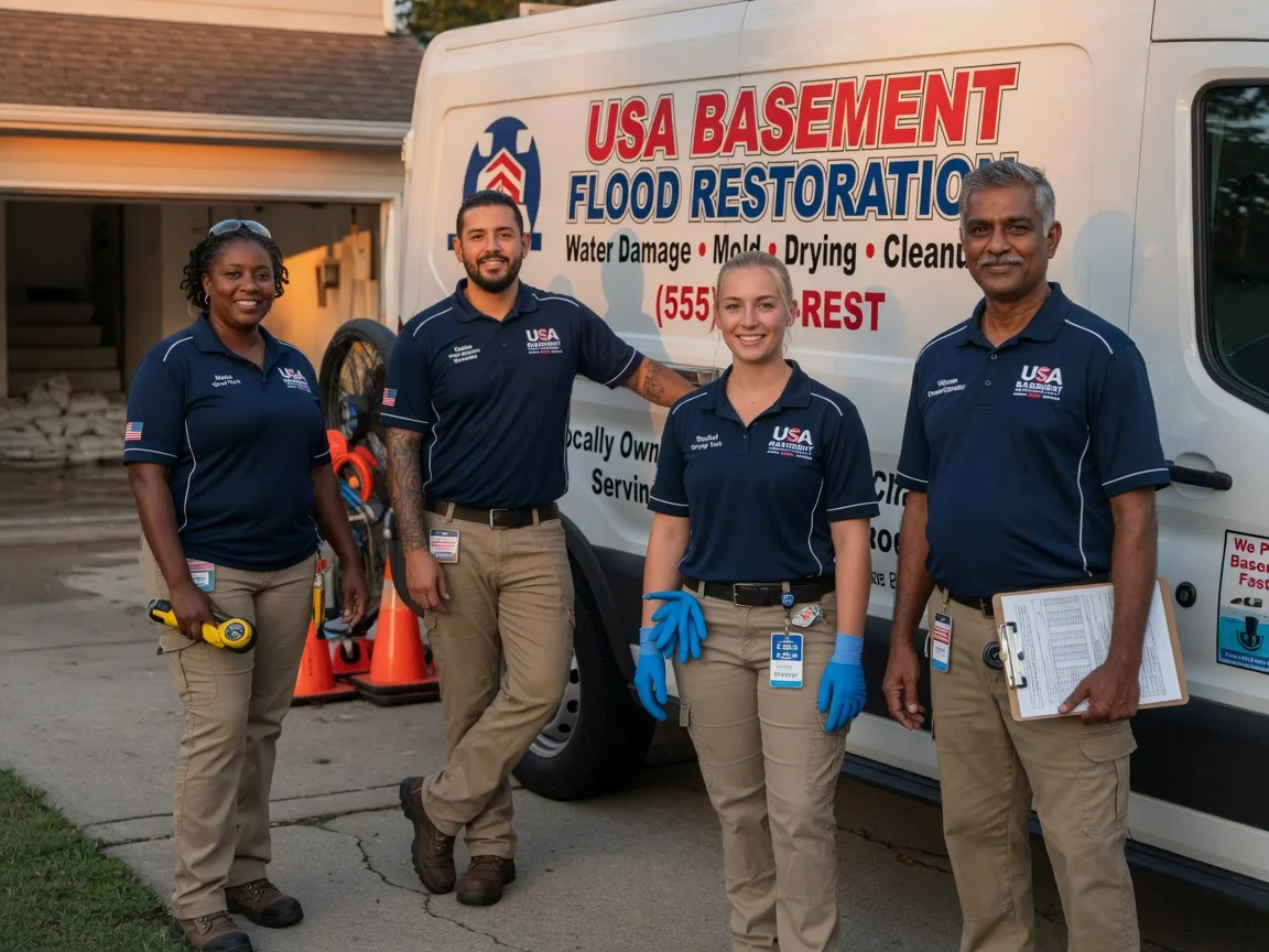 Basement Flood Cleanup company in Trenton, ND