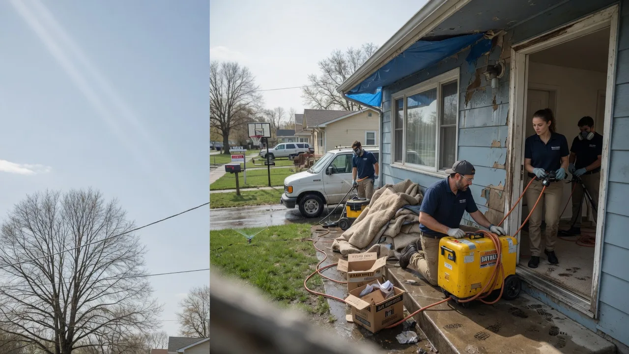 Basement Flood Cleanup in Trenton, ND near me